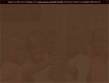 Tablet Screenshot of lamplighterministries.org